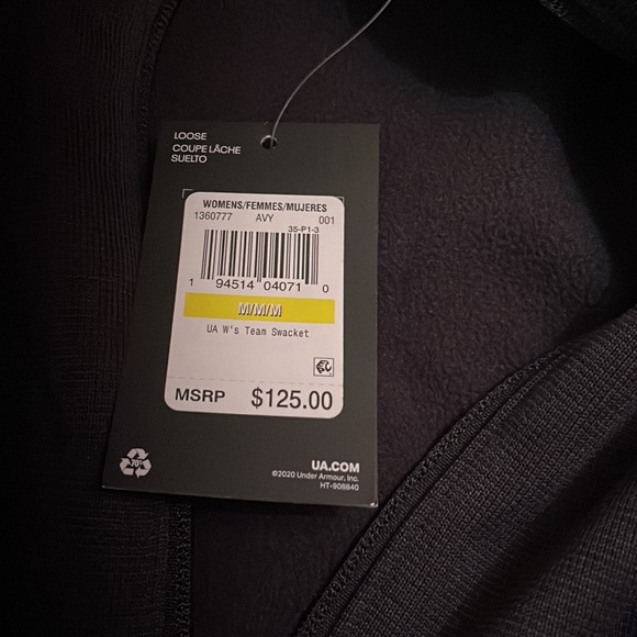 Brand new UA Team Swacket - Picture 2 of 2